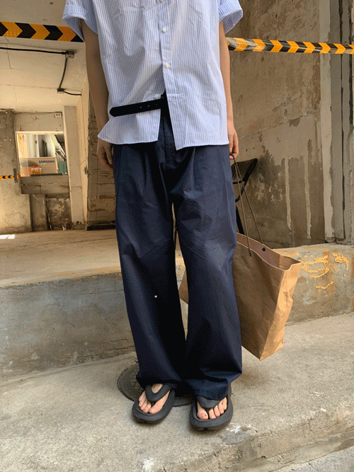 Poal cotton banding pants (5color)