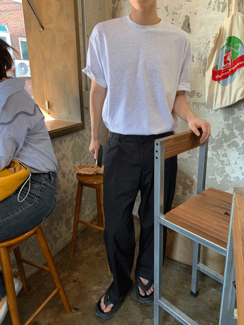 More belt slacks (4color)