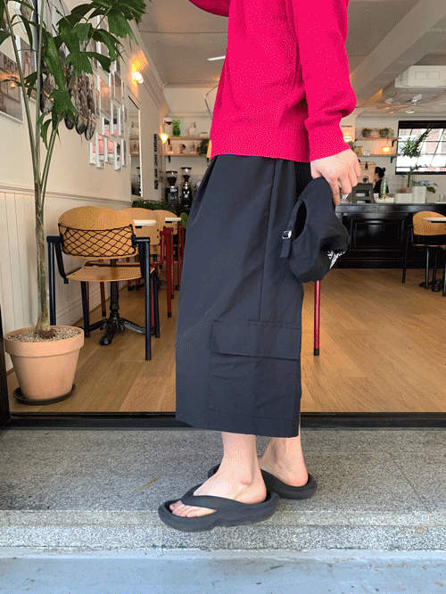 [주문폭주] Shin nylon cargo pants (3color)