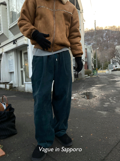 Post corduroy pants (4color)