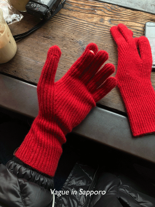 [Wool] Sapporo touch gloves (8color)
