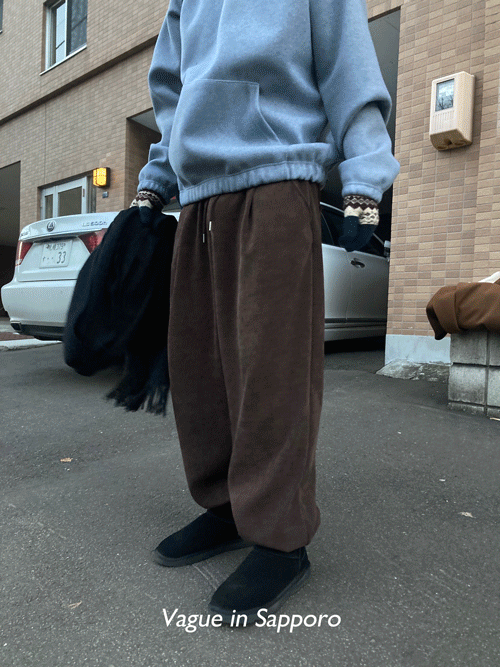 Bear corduroy jogger pants (3color)