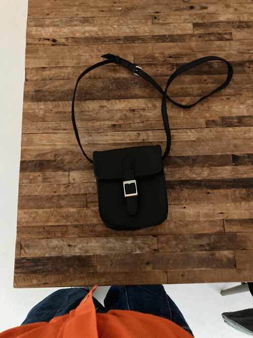 Mini cross bag (black)