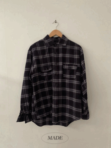 [MADE] [익일출고] Vague check shirt (2color)