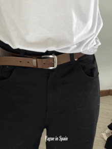 Standard leather belt (2color)